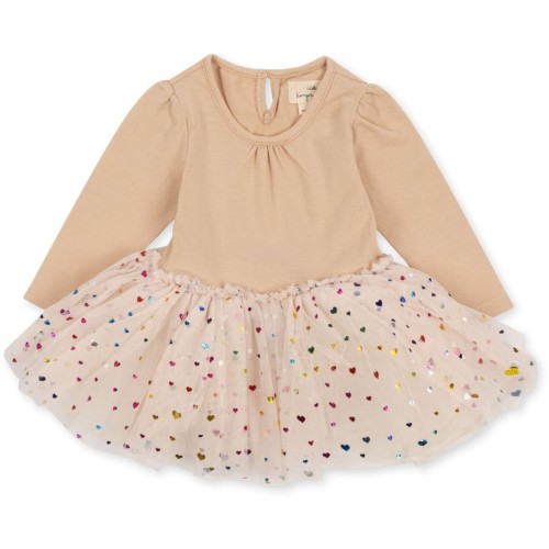 Konges Slojd Fairy Ballerina dress multi heart