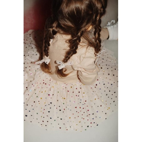 Sukienka Konges Slojd Fairy Ballerina dress multi heart