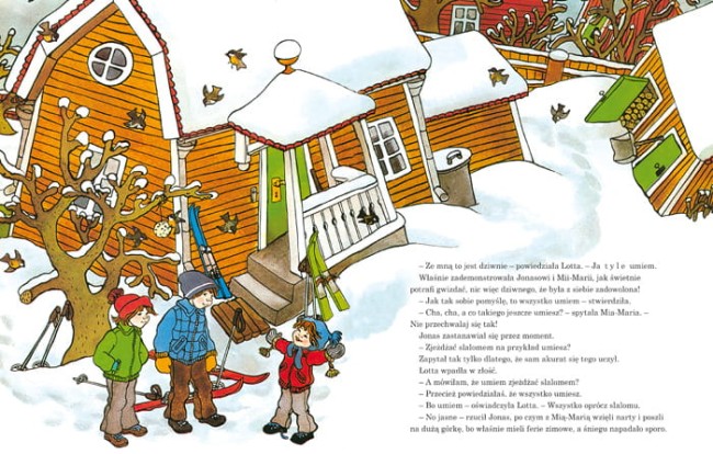 Książka Lotta. Trzy opowiadania - Astrid Lindgren, Ilon Wikland - Wydawnictwo Zakamarki