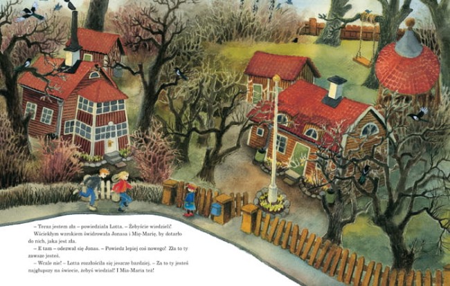 Książka dla dzieci Lotta. Trzy opowiadania - Wydawnictwo Zakamarki - Astrid Lindgren, Ilon Wikland