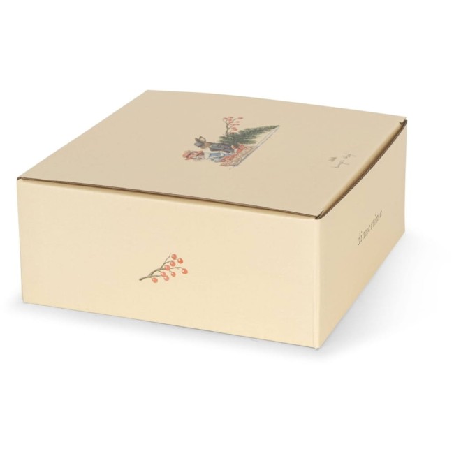 Konges Slojd dinner set Zestaw obiadowy Merry Christmas