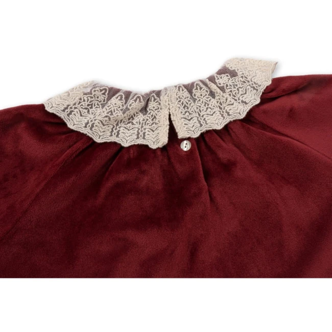 Konges Slojd Venola dress red - Sukienka dla dzieci