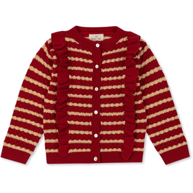 Konges Slojd kardigan Cane knit jolly stripe