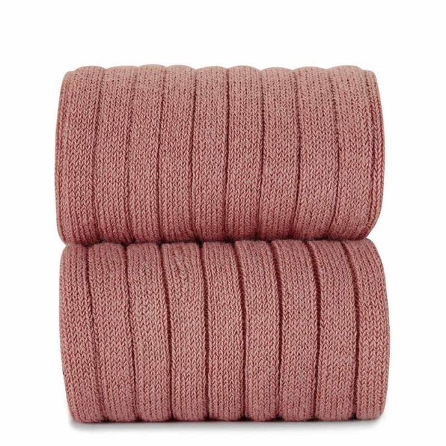 Condor bawełniane rajstopy rib terracota no126