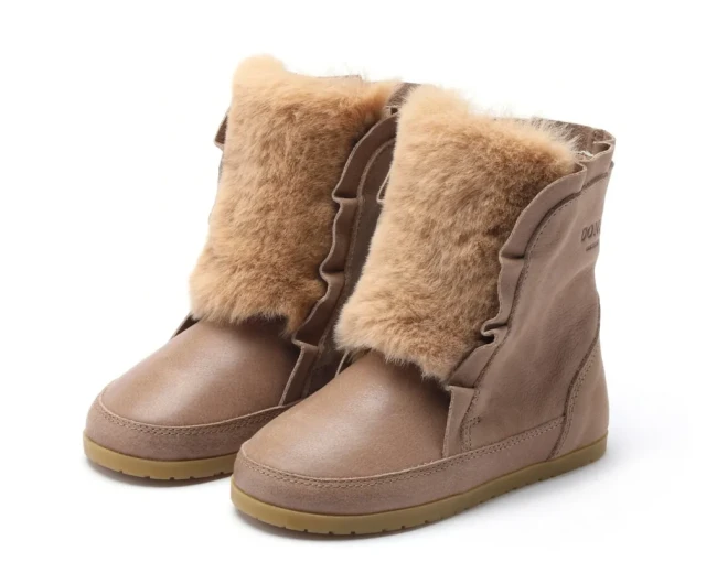 Donsje obuwie dziecięce zimowe Parsie Hazelnut Leather 2023400