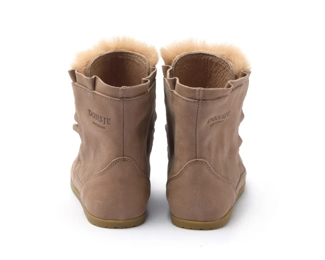 Buty zimowe Donsje Parsie Hazelnut Leather - dla dzieci - 2023400