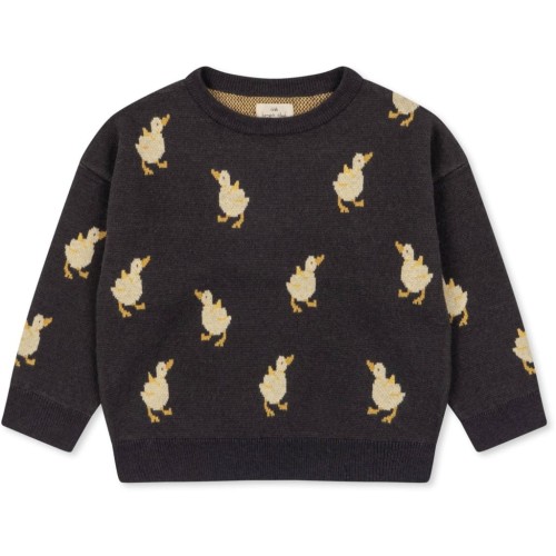 Konges Slojd bluza Lapis Knit Blouse magnet duckling