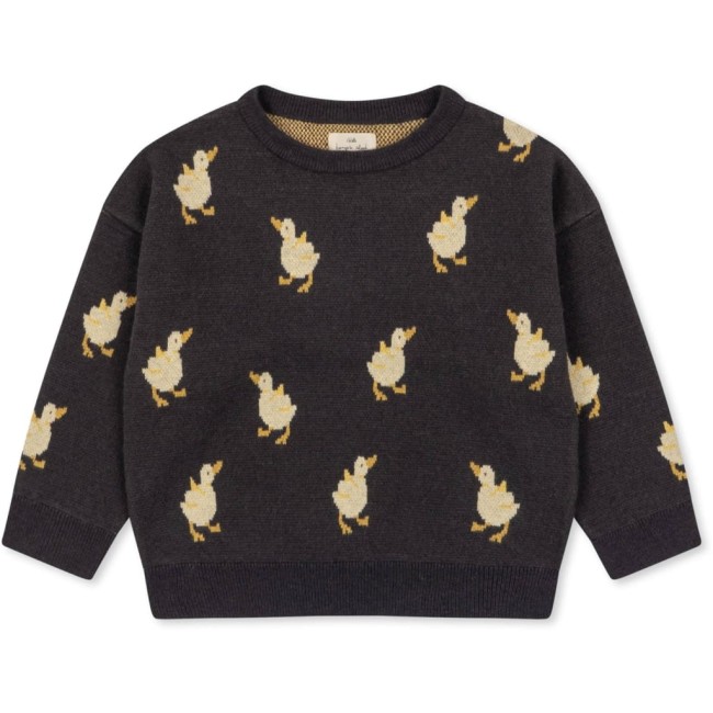 Konges Slojd bluza Lapis Knit Blouse magnet duckling
