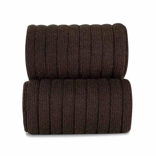 Condor bawełniane rajstopy rib brown no 390