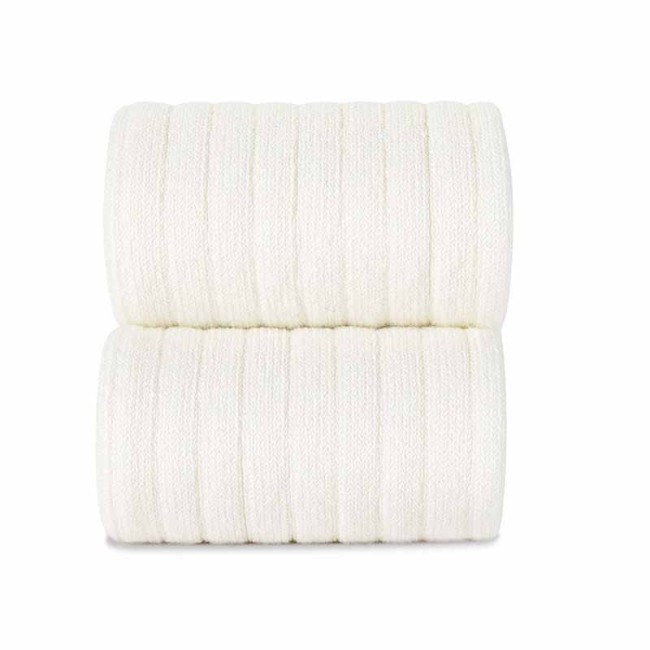 Condor bawełniane rajstopy rib cream no 202