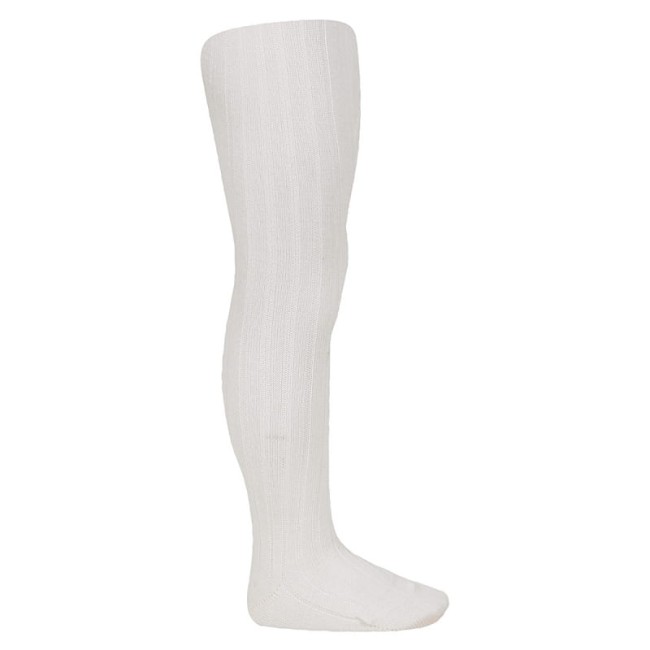 Condor wełniane rajstopy rib Beige no.913