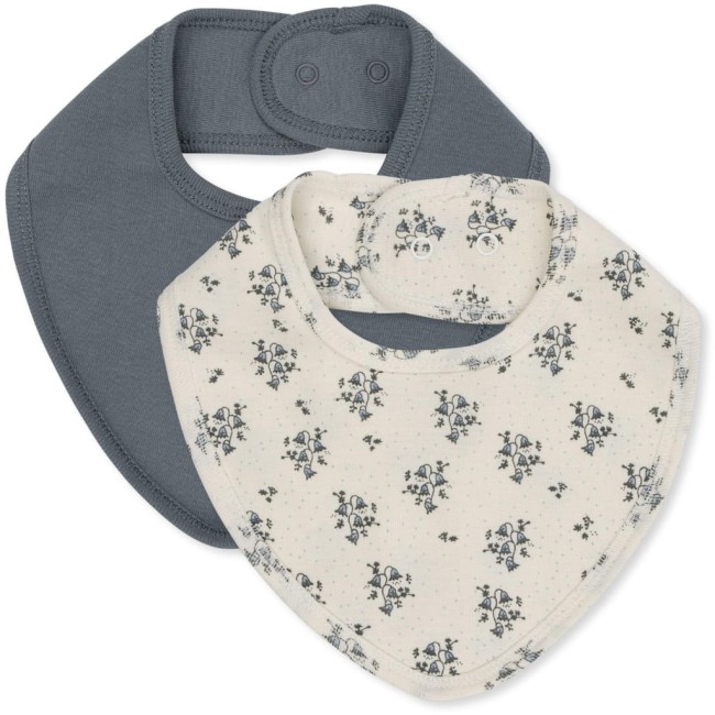 Konges Slojd 2pack śliniaczków chlochette/stormy