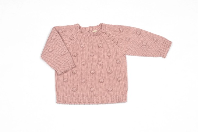 Li&me sweterek Lenny pale rose