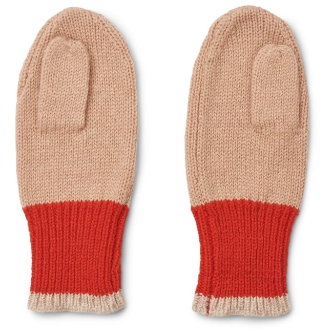 Rękawiczki wełniane Liewood Millie Tuscany rose multi mix