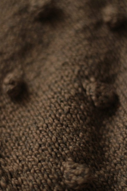 Sweterek Booboo kropka brąz