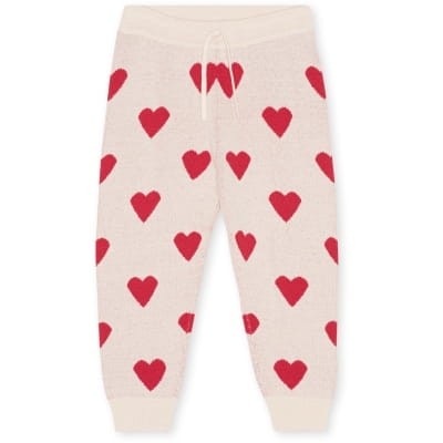 Konges Slojd spodnie dzianinowe Lapis strawberry pink