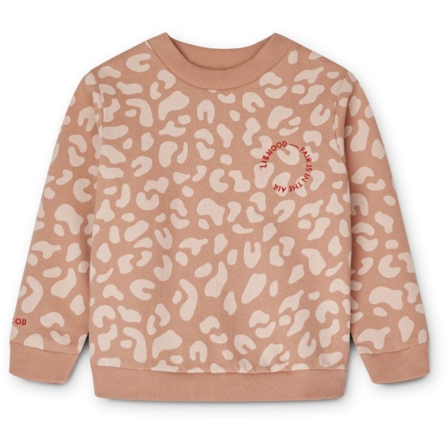 Liewood bluza Thora Mega leo Tuscany rose