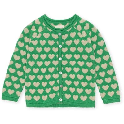 Konges slojd Elli cardigan medium green
