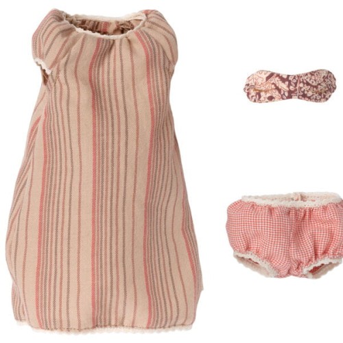 Maileg ubranko dla myszki Nightgown medium mouse