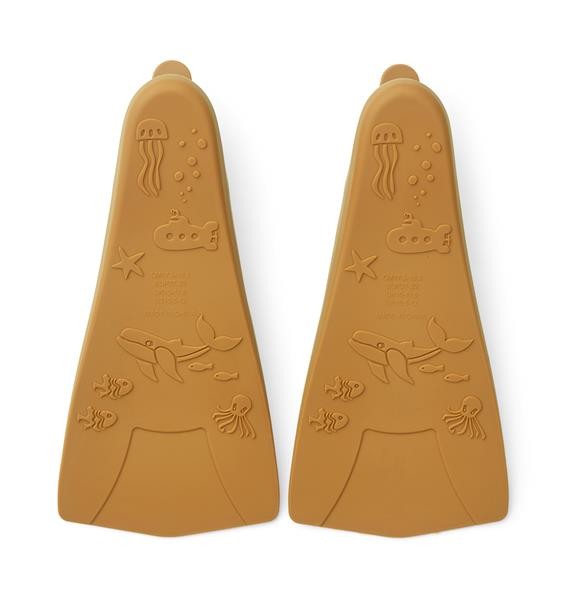 Liewood Gustav Golden caramel płetwy do pływania dla dzieci