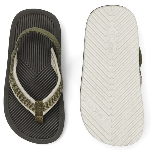 Liewood lekkie sandałki travis khaki miluti mix