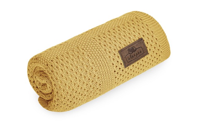 Sleepee bambusowy kocyk ultra soft - cute sunflower
