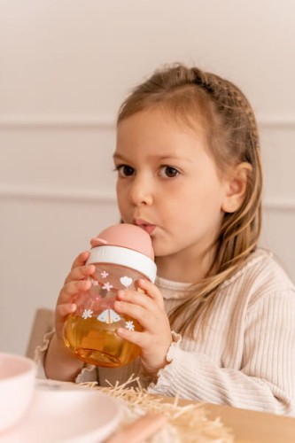 Little Dutch Mio Flowers&Butterflies - Kubek ze słomką dla dzieci