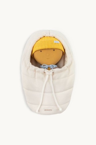 We are Gommu śpiworek dla lalki Footmuff Cream GOMMU134-903