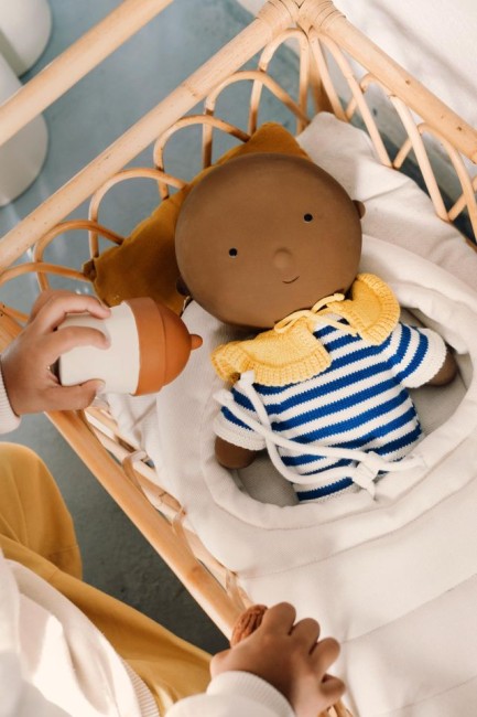 We are Gommu śpiworek dla lalki Footmuff Cream GOMMU134-903