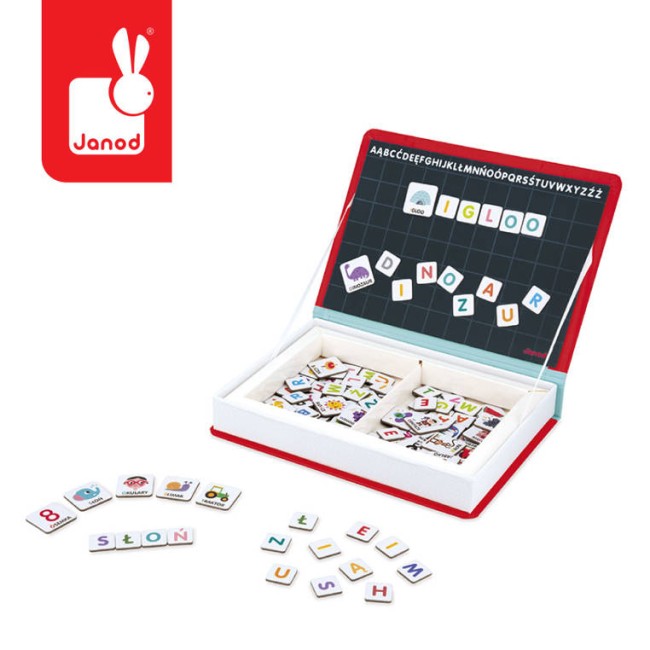 Janod Magnetibook Magnetyczna Polski alfabet