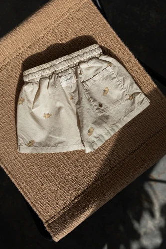 Szorty kąpielowe Studio Boheme Chico - banana/mastic