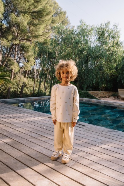 Studio Boheme bluzka Noe - banana/ecru