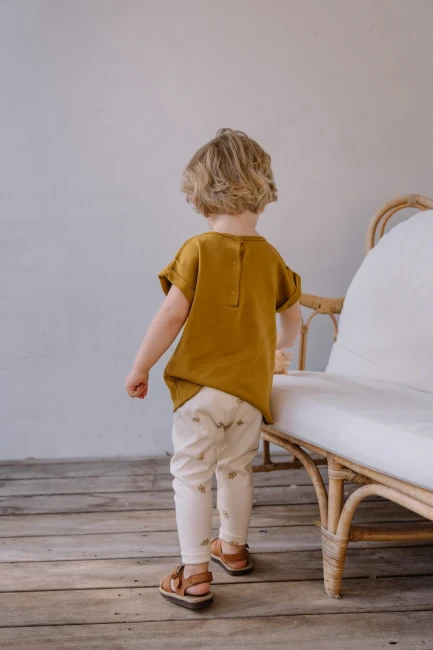 Studio Boheme legginsy Rom - banana ecru