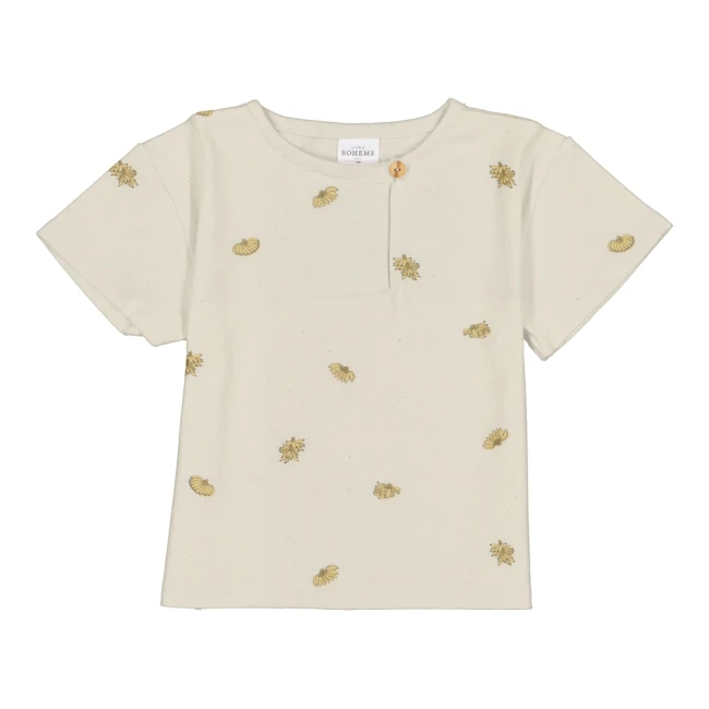 Studio Boheme T-shirt Orso - banana/ecru