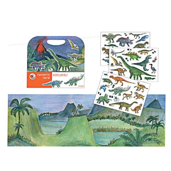 Egmont Toys Dinozaury - Układanka, gra magnetyczna