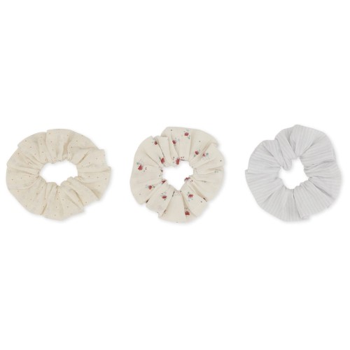 Konges Slojd zestaw gumek do włosów Lilu - print mix