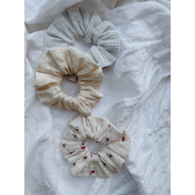 Konges Slojd zestaw gumek do włosów Lilu - print mix