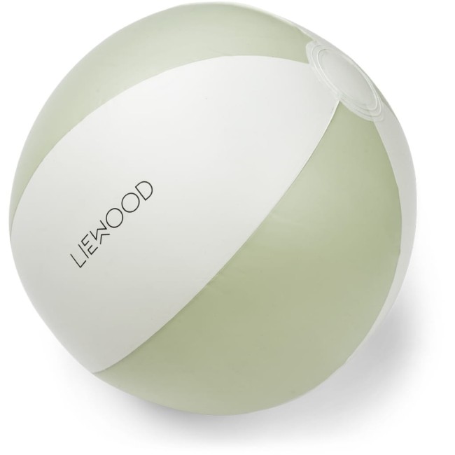 Liewood piłka plażowa Mitch beach ball - dusty mint/creme de la creme