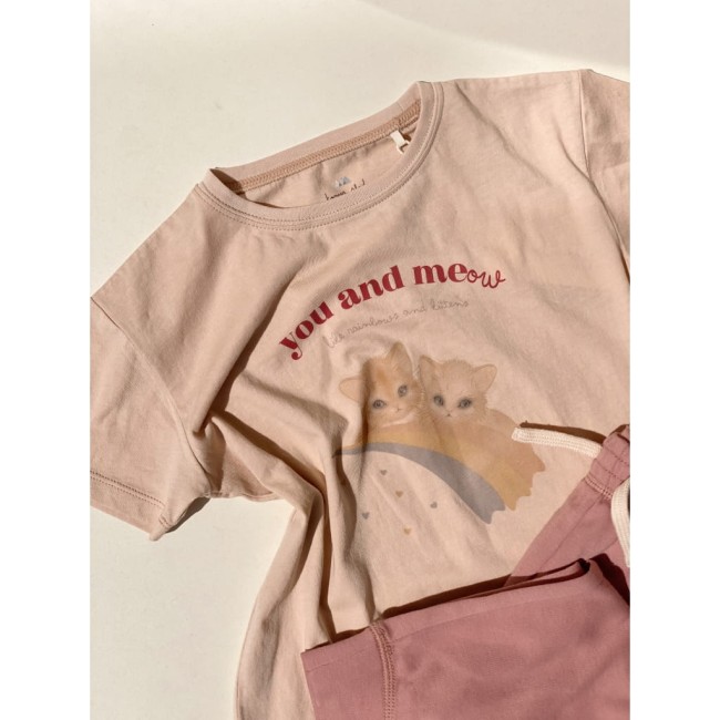 Tshirt Konges Slojd Famo tee - smoke gray