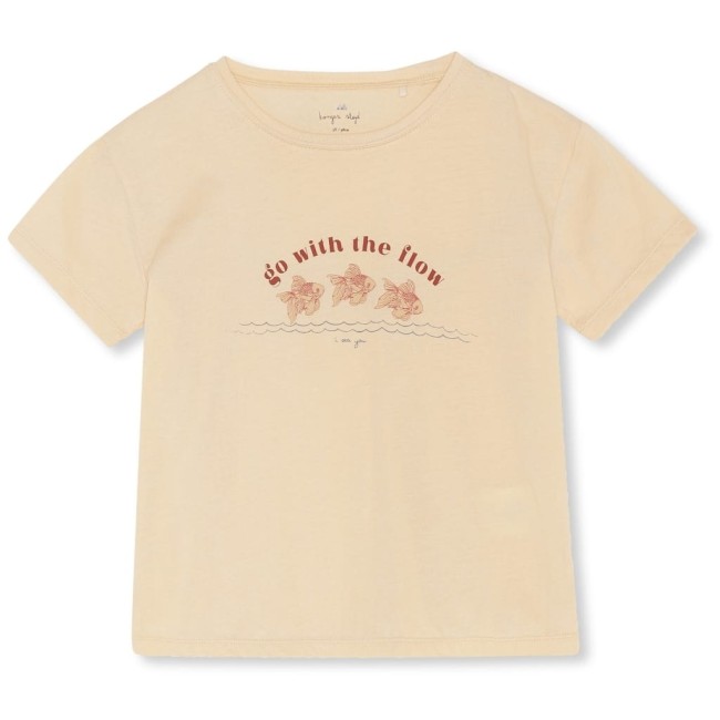 Konges Slojd Tshirt Famo tee - marzipan