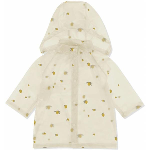 Konges slojd płaszcz przeciwdeszczowy - brume raincoat - lemon