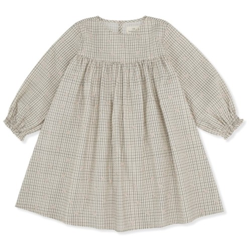 Konges Slojd sukienka Bitsy - Three leaf check