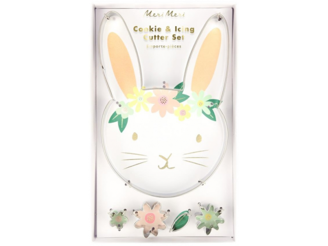 Meri Meri wykrawaczki do ciastek Królik w koronie
