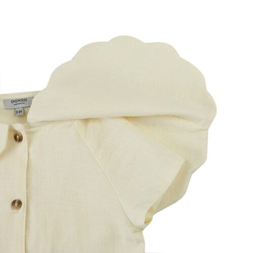 Donsje Amsterdam Poda Blouse Lily white - bluzeczka