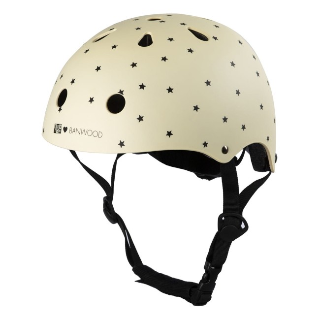 Banwood dziecięcy kask rowerowy bonton cream - kremowy