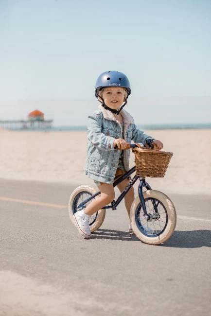 Banwood dziecięcy kask rowerowy cream - kremowy