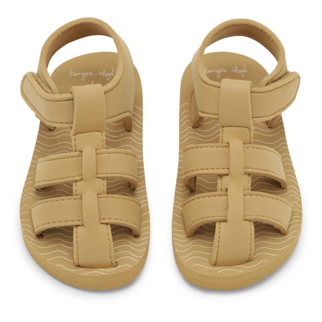 Konges Slojd piankowe sandałki Sable - Tigers eye