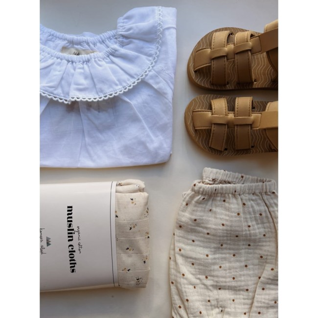 Konges Slojd Sable - Tigers eye - sandałki piankowe dla dzieci