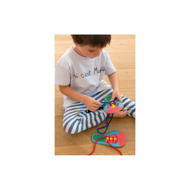 Zestaw do nauki wiązania butów Apli Kids