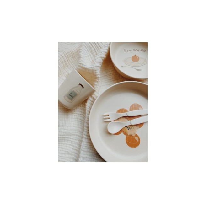 Konges Slojd dinner set Zestaw obiadowy - Belle musicien